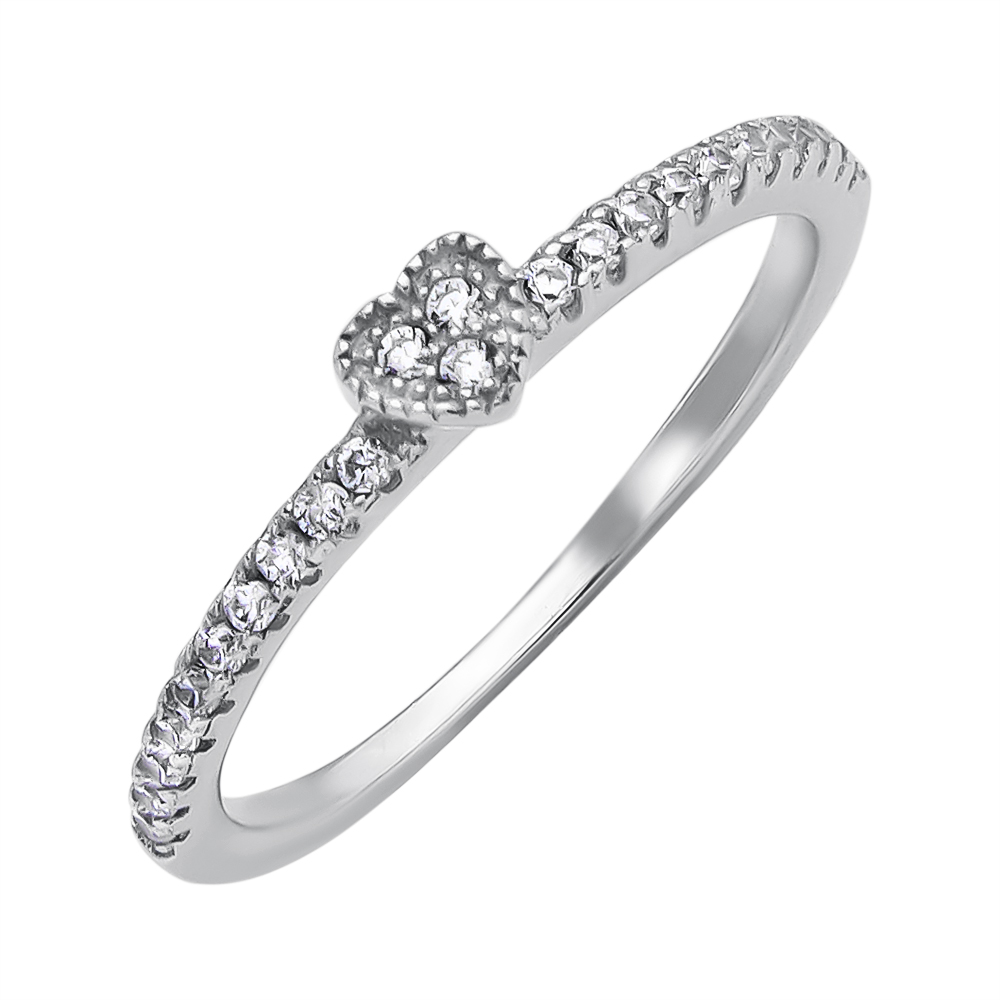 Серебряное кольцо с дорожками фианитов 000118403 16.5 размера
Серебряное кольцо с дорожками фианитов 000118403 16.5 размера