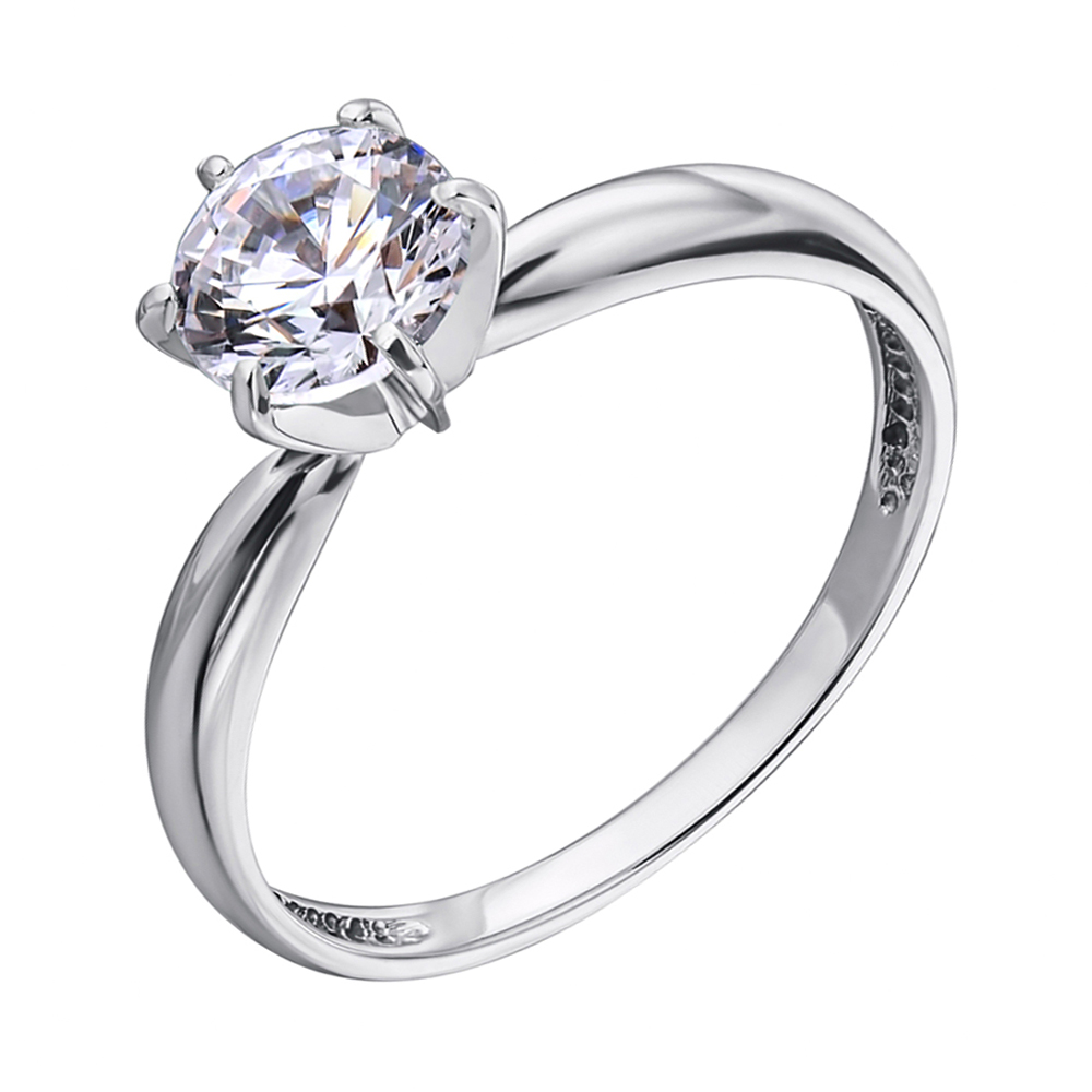 Помолвочное кольцо из белого золота с фианитом S Zirconia 000036631 17.5 размера
Помолвочное кольцо из белого золота с фианитом S Zirconia 000036631 17.5 размера