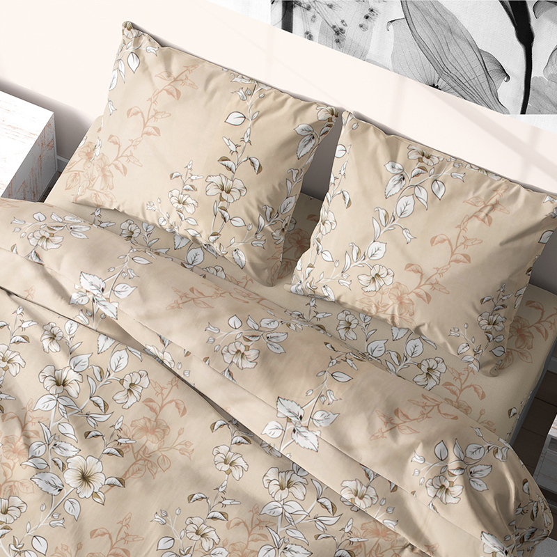 Комплект постельного белья Time Textile Мальвы полуторный Бежевый TT170725-p 50х70
Комплект постельного белья Time Textile Мальвы полуторный Бежевый TT170725-p 50х70