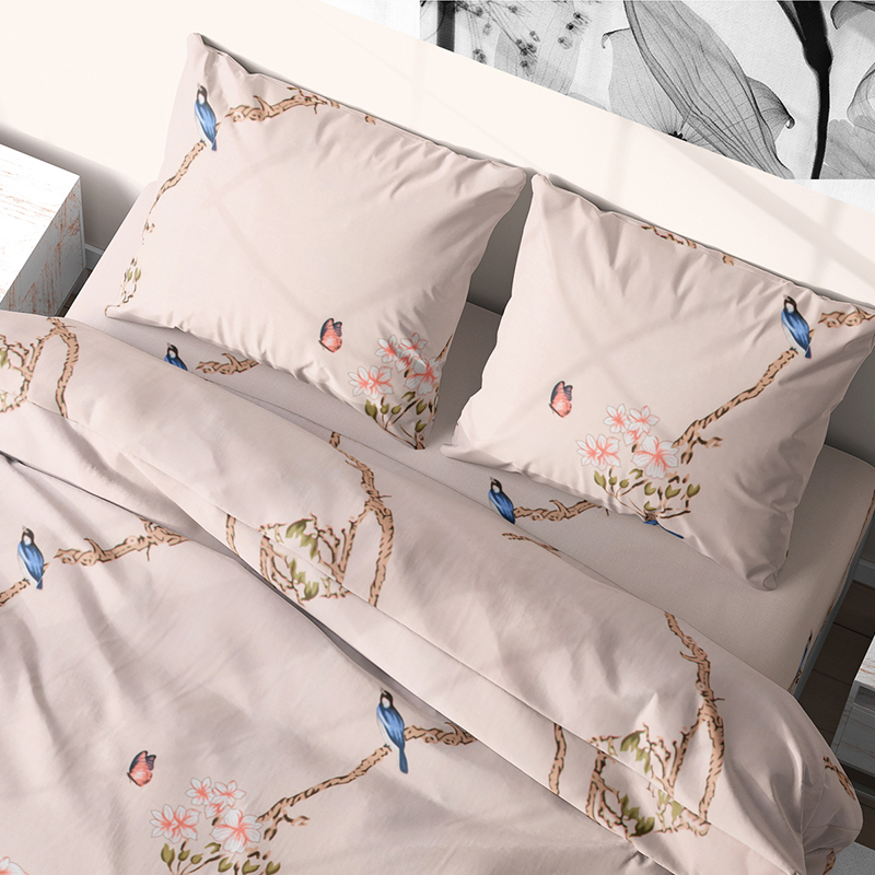 Комплект постельного белья из бязи Time Textile Цветущий сад двуспальный Розовый TT170437-d 50х70
Комплект постельного белья из бязи Time Textile Цветущий сад двуспальный Розовый TT170437-d 50х70