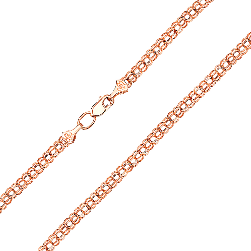 Цепь из красного золота 000129374 55 размера
Цепь из красного золота 000129374 55 размера