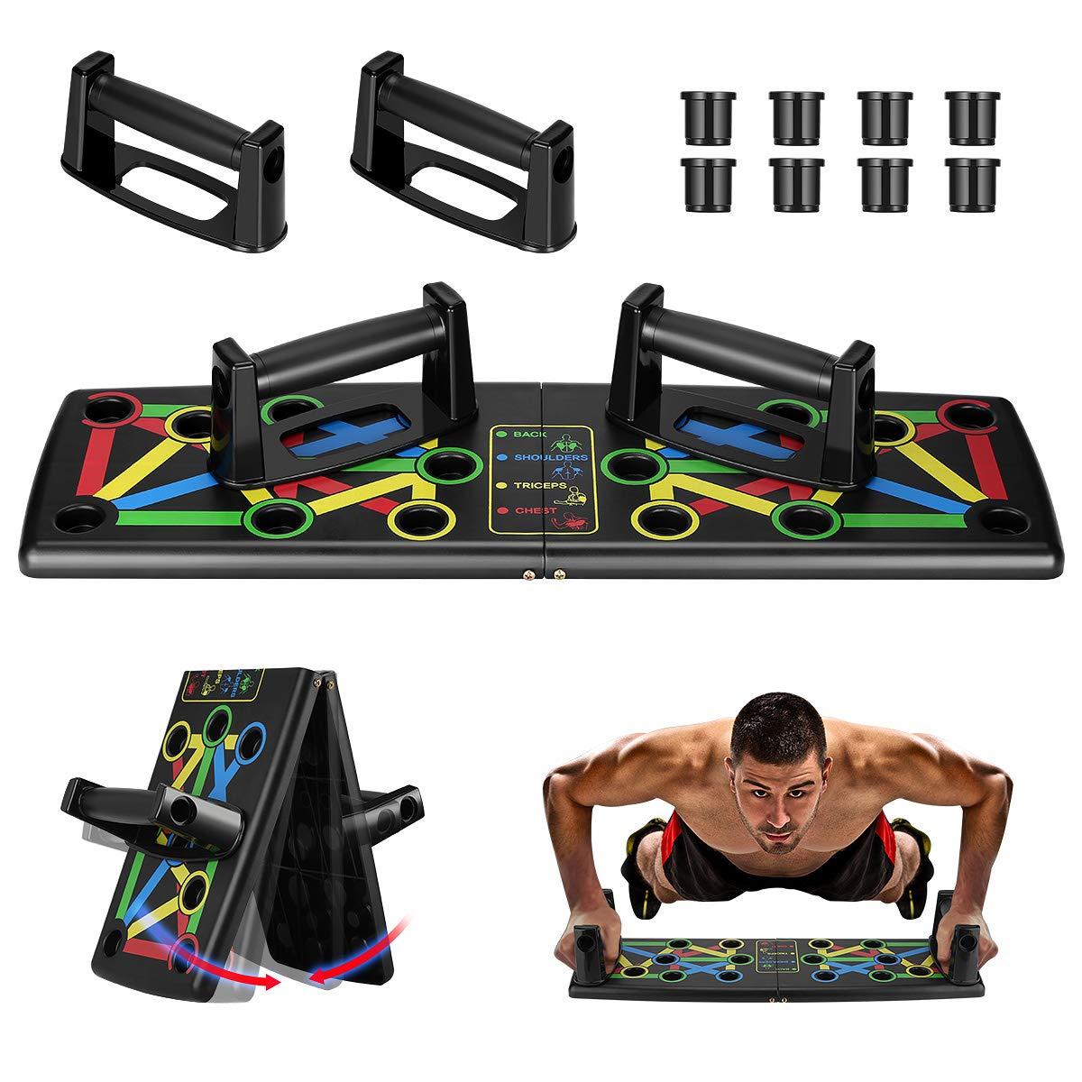 Складная доска для отжиманий Foldable Push Up Board- 14 в 1 | упоры для отжиманий (14409)
Складная доска для отжиманий Foldable Push Up Board- 14 в 1 | упоры для отжиманий (14409)