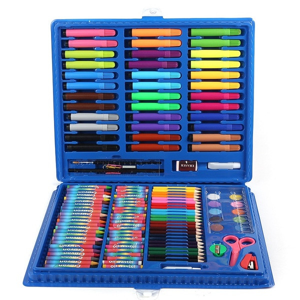 Набір для малювання ARTISTS CORNER Art Set "Набір юного художника" 150 шт Блакитний (SUN5622) 
Набір для малювання ARTISTS CORNER Art Set "Набір юного художника" 150 шт Блакитний (SUN5622)