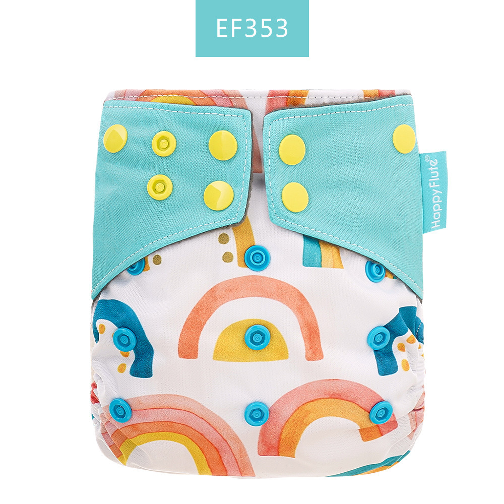 Многоразовый подгузник Happy Flute с бамбуково-угольной подкладочной тканью и вкладкой вес 3-12 кг (EF353-AIO)
Многоразовый подгузник Happy Flute с бамбуково-угольной подкладочной тканью и вкладкой вес 3-12 кг (EF353-AIO)