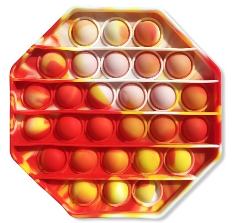 Игрушка Антистресс Push POP It Bubble Famly Games пузырчатая Мраморний Восьмиугольник Поп Ит "Нажми на пузырь"
Игрушка Антистресс Push POP It Bubble Famly Games пузырчатая Мраморний Восьмиугольник Поп Ит "Нажми на пузырь"