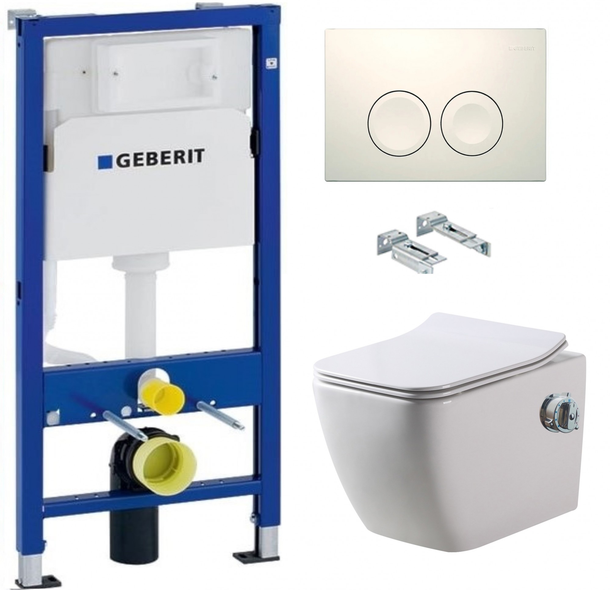Инсталляция GEBERIT Duofix 458.103.00.1+ Панель смыва белая, круглые кнопки+Унитаз-биде подвесной DUSEL CUBIS TERMIX с термостатом+ Сиденье Slim Soft-Close
Инсталляция GEBERIT Duofix 458.103.00.1+ Панель смыва белая, круглые кнопки+Унитаз-биде подвесной DUSEL CUBIS TERMIX с термостатом+ Сиденье Slim Soft-Close