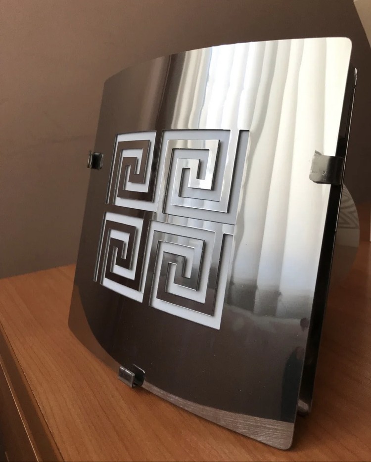 Вентилятор-светильник вытяжной бытовой Ø120 мм дизайн DOSPEL VENUCCI GOLD STEEL TOUCH LED Ø120 мм (017-9114)
Вентилятор-светильник вытяжной бытовой Ø120 мм дизайн DOSPEL VENUCCI GOLD STEEL TOUCH LED Ø120 мм (017-9114)