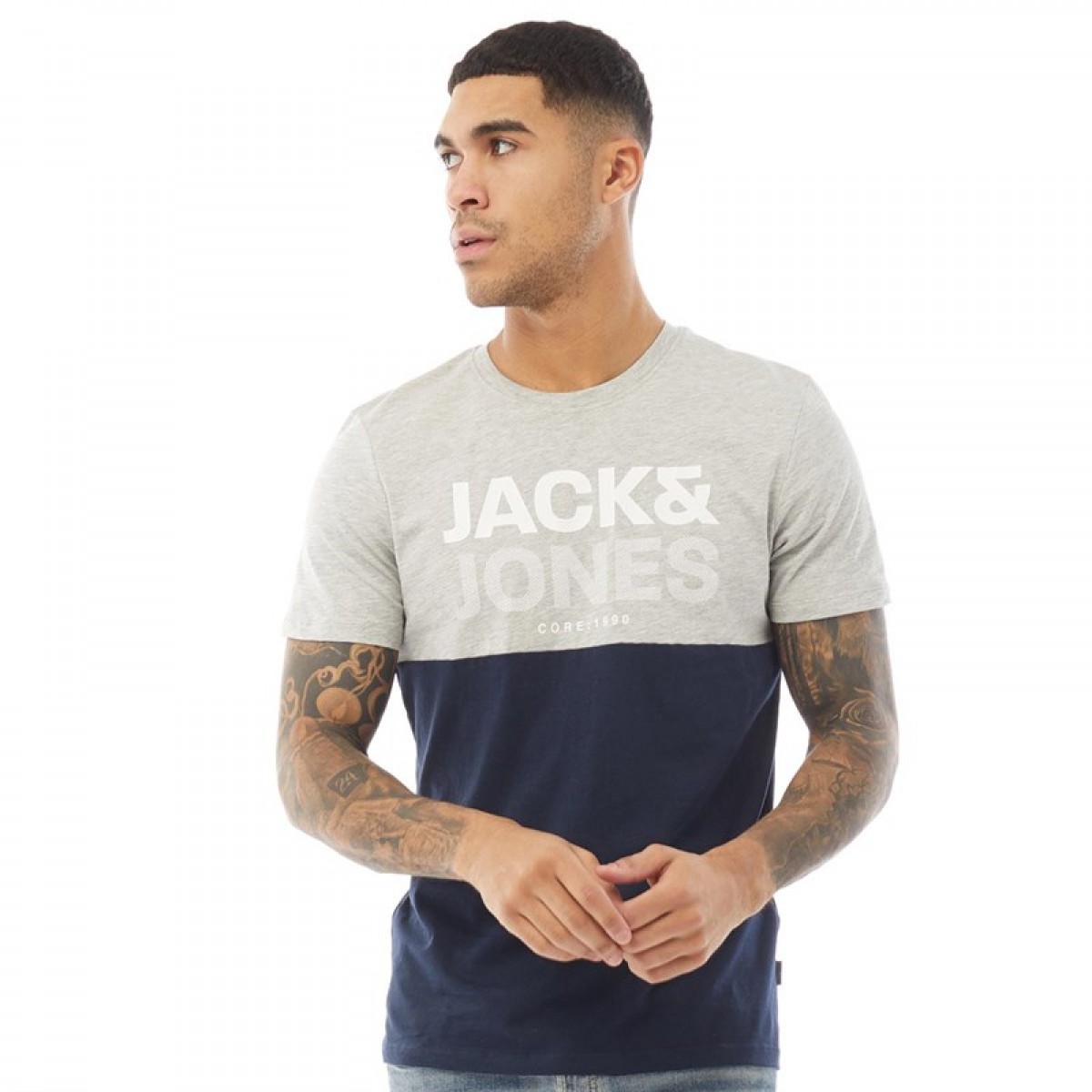 Футболка JACK AND JONES Miller Neck Light Grey Melange/Nazy Blazer Multi, M (46)
Футболка JACK AND JONES Miller Neck Light Grey Melange/Nazy Blazer Multi, M (46)