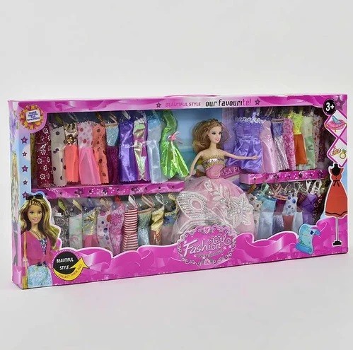 Кукла с платьями, гардеробом одежды Girl Fashion Y 02 А-1, Кукла в подарок BARBIE Барби с набором платьев MB
Кукла с платьями, гардеробом одежды Girl Fashion Y 02 А-1, Кукла в подарок BARBIE Барби с набором платьев MB
