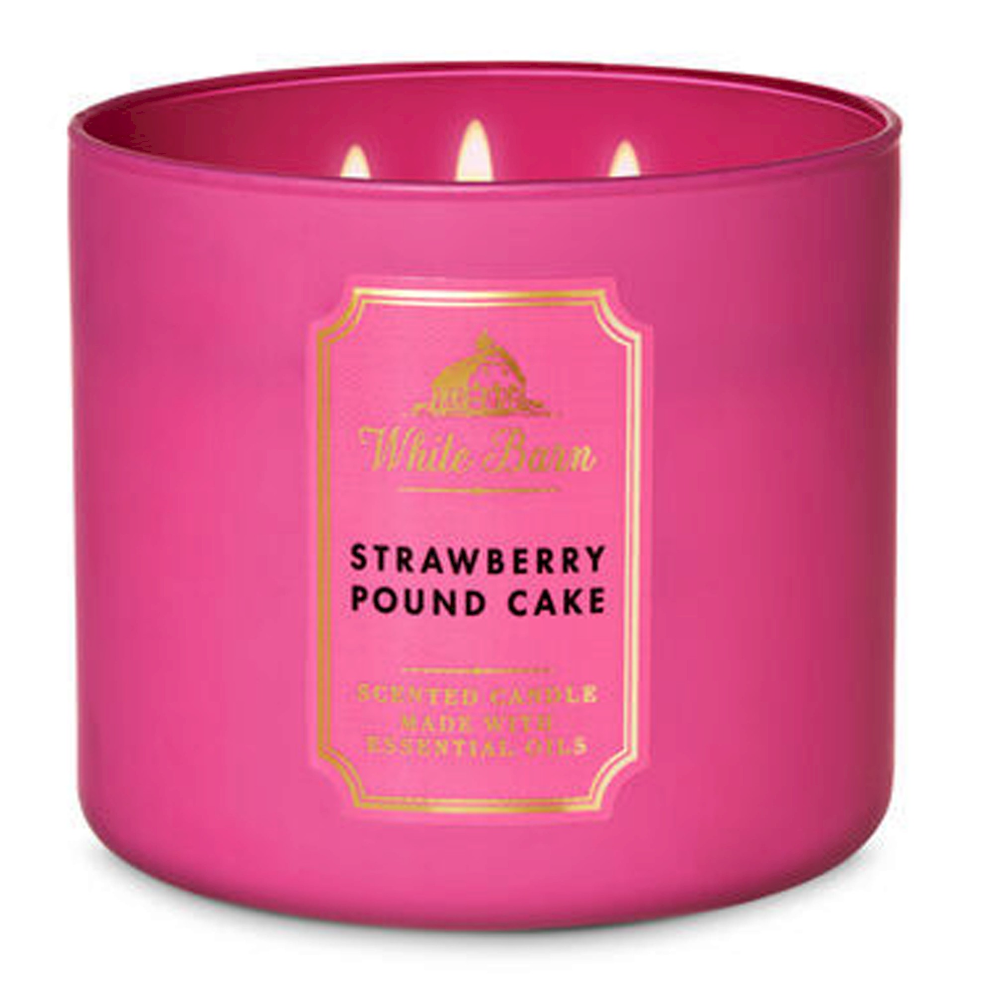 Свеча ароматизированная Bath and Body Works White Barn STRAWBERRY POUND CAKE 3-Wick Candle 411 г
Свеча ароматизированная Bath and Body Works White Barn STRAWBERRY POUND CAKE 3-Wick Candle 411 г