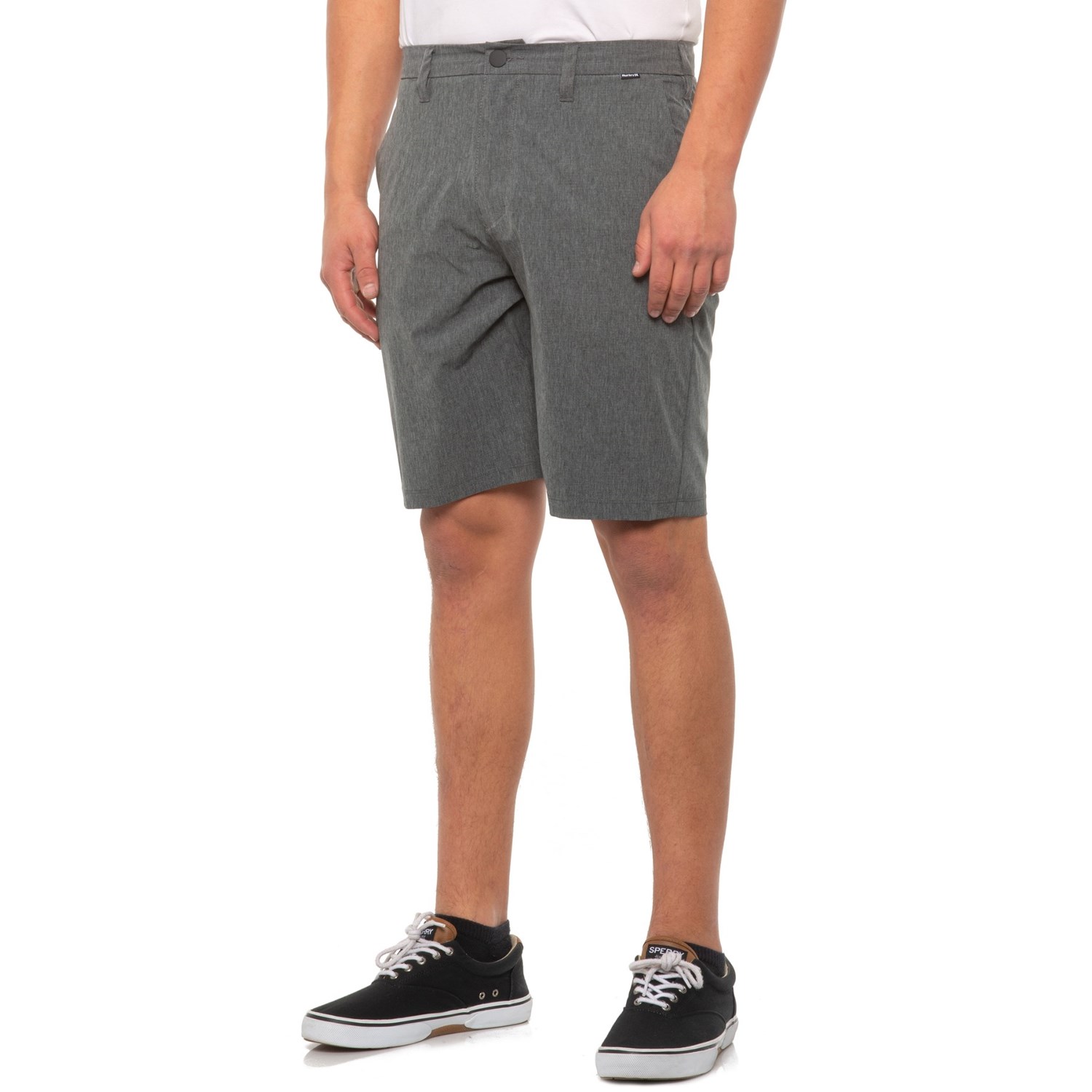 Шорты Hurley Phantom Volume Hybrid - 20 Black Heather, 32W 32L 
Шорты Hurley Phantom Volume Hybrid - 20 Black Heather, 32W 32L