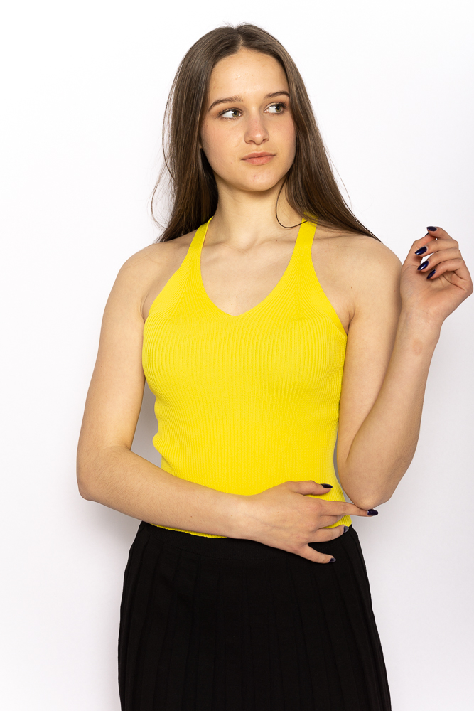 Женский однотонный топ Time of Style 630F005 - Желтый, Женский однотонный топ Time of Style 630F005 M-L Желтый
Женский однотонный топ Time of Style 630F005 - Желтый, Женский однотонный топ Time of Style 630F005 M-L Желтый