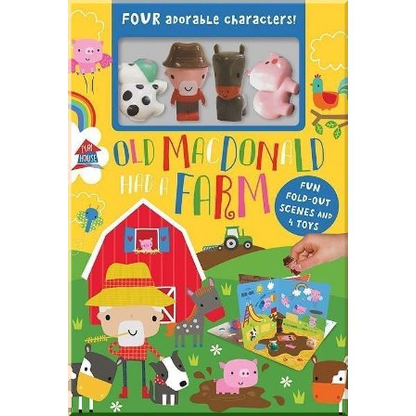 Make Believe Ideas Playhouse: Old MacDonald Had a Farm Boxset. Dawn Machell. ISBN:9781789474015
Make Believe Ideas Playhouse: Old MacDonald Had a Farm Boxset. Dawn Machell. ISBN:9781789474015