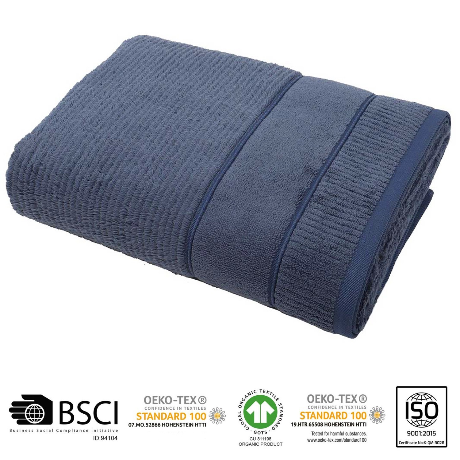 Полотенце банное ECOCOTTON 80х150 из 100% органического хлопка. Синий (Турция)
Полотенце банное ECOCOTTON 80х150 из 100% органического хлопка. Синий (Турция)