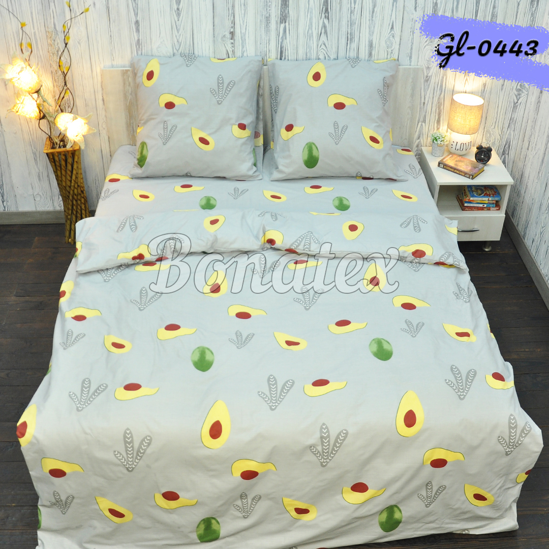 Комплект постільної білизни BonaVita двоспальний бязь Avocado 180х215 (341-0443)
Комплект постільної білизни BonaVita двоспальний бязь Avocado 180х215 (341-0443)