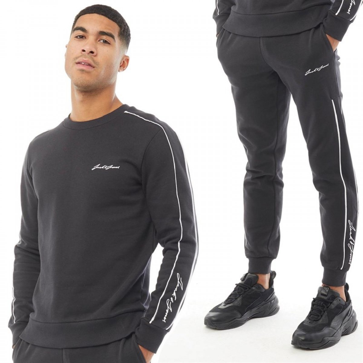 Спортивный костюм JACK AND JONES Adam Black Black, (48, Спортивный костюм JACK AND JONES Adam Black Black, L (48)
Спортивный костюм JACK AND JONES Adam Black Black, (48, Спортивный костюм JACK AND JONES Adam Black Black, L (48)