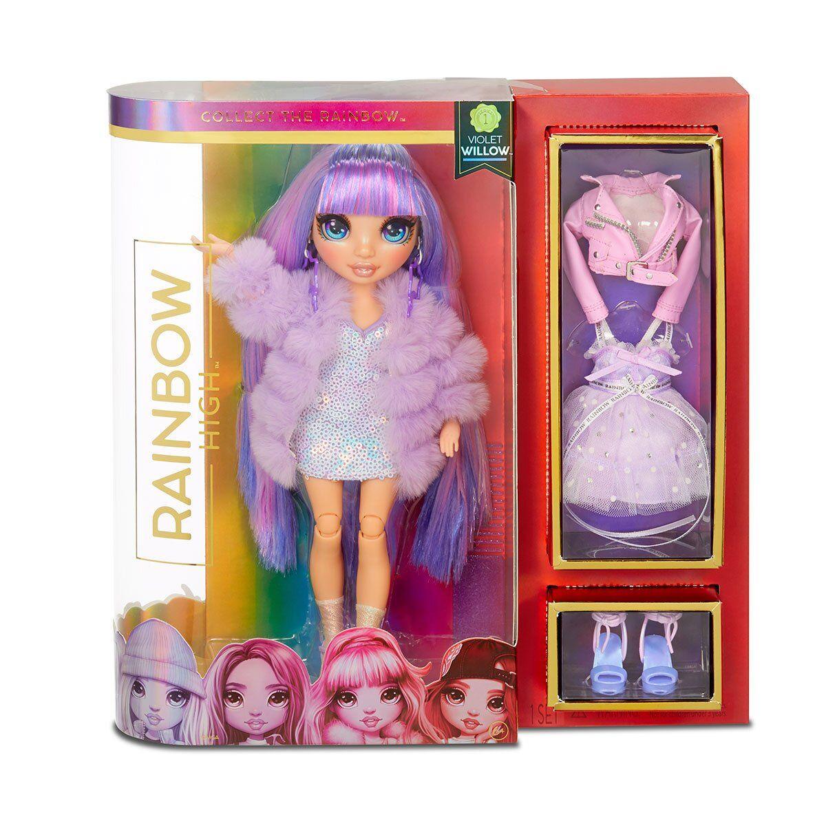 Фиолетовая кукла Рейнбоу Хай Вайлет Виллоу (Rainbow High Violet Willow Purple Fashion Doll MGA)
Фиолетовая кукла Рейнбоу Хай Вайлет Виллоу (Rainbow High Violet Willow Purple Fashion Doll MGA)