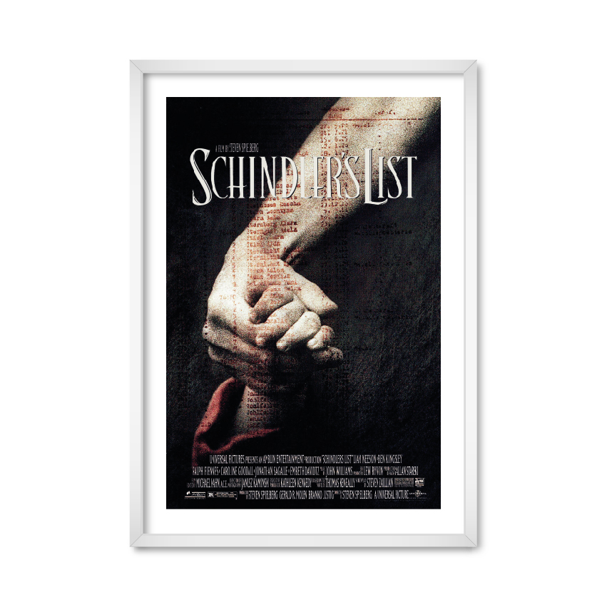Постер "Список Шиндлера" без стекла 42 x 59.4 см в белой рамке 
Постер "Список Шиндлера" без стекла 42 x 59.4 см в белой рамке