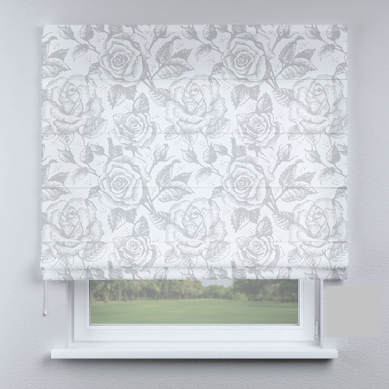 Римские шторы DECOLIV светло-серая роза 50*170 см
Римские шторы DECOLIV светло-серая роза 50*170 см