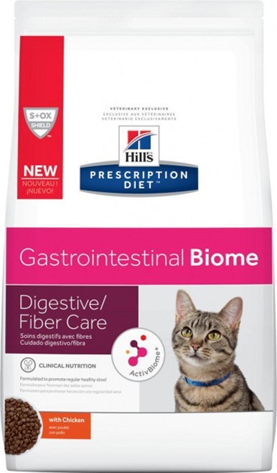 Сухой диетический корм для котов (Хиллс) Hill's Gastrointestinal Biome, при расстройствах пищеварения и для заботы о микробиоме кишечника с курицей 1,5 кг (052742027012)
Сухой диетический корм для котов (Хиллс) Hill's Gastrointestinal Biome, при расстройствах пищеварения и для заботы о микробиоме кишечника с курицей 1,5 кг (052742027012)