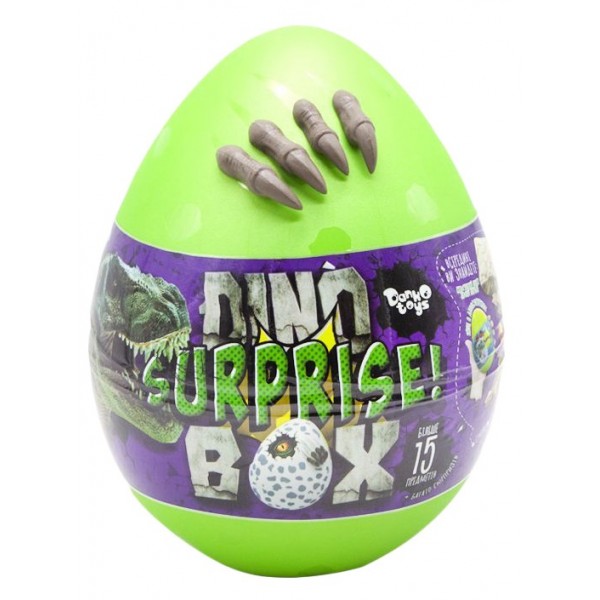 Развивающая игрушка сюрприз Dino Surprise Dankotoys зелёный детское творчество рус. 225146284
Развивающая игрушка сюрприз Dino Surprise Dankotoys зелёный детское творчество рус. 225146284