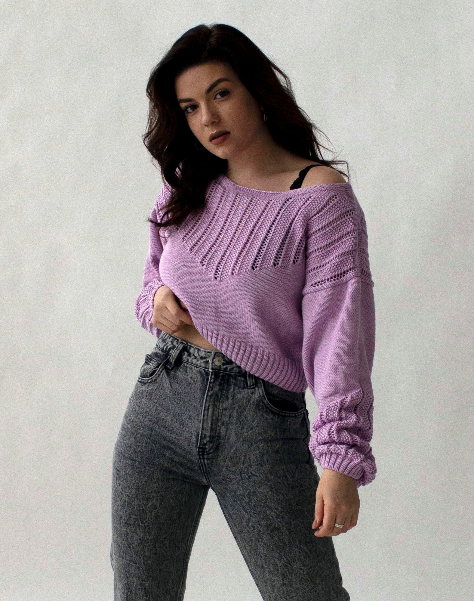 Свитшот ажурный вязаный Verevka Ajour лиловый, Свитшот ажурный вязаный Verevka Ajour One size лиловый
Свитшот ажурный вязаный Verevka Ajour лиловый, Свитшот ажурный вязаный Verevka Ajour One size лиловый