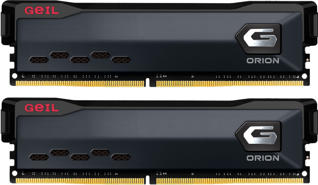 Оперативная память GeIL DDR4-3200 16384MB PC4-25600 (Kit of 2x8192) Orion Titanium Gray (GOG416GB3200C16BDC)
Оперативная память GeIL DDR4-3200 16384MB PC4-25600 (Kit of 2x8192) Orion Titanium Gray (GOG416GB3200C16BDC)