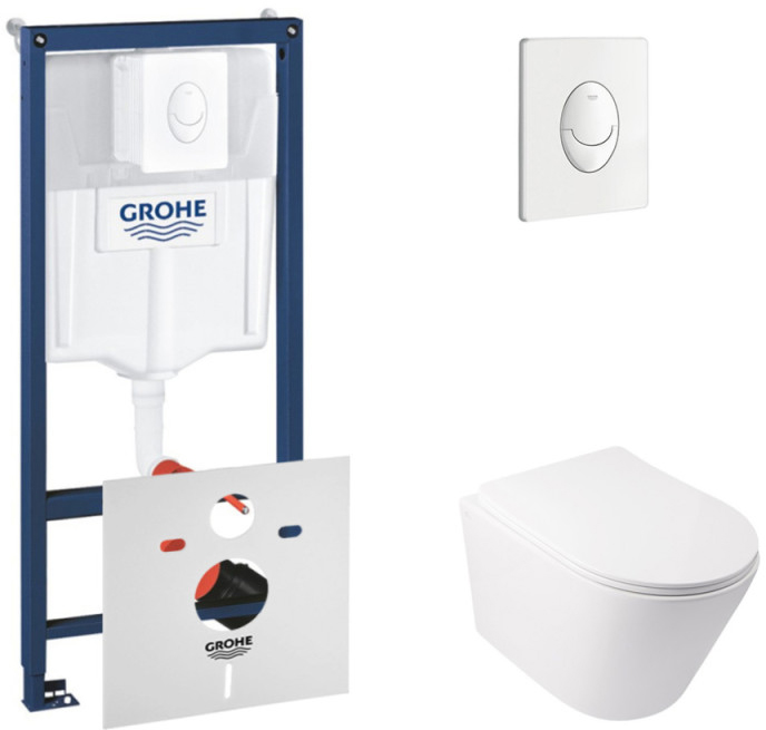 Инсталляция GROHE Rapid SL 38722001 + унитаз QTAP Swan QT16335178W с сиденьем Soft Close дюропласт
Инсталляция GROHE Rapid SL 38722001 + унитаз QTAP Swan QT16335178W с сиденьем Soft Close дюропласт