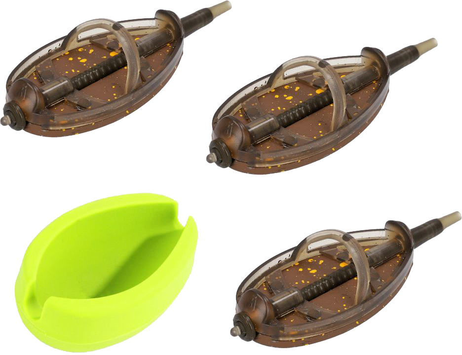 Набор кормушек Mikado Quick Method-Feeder Douglas Q.M.F. System Set L 3+1 с формой для наполнения 3x50 г (AMFN-QMF-3L-SET50)
Набор кормушек Mikado Quick Method-Feeder Douglas Q.M.F. System Set L 3+1 с формой для наполнения 3x50 г (AMFN-QMF-3L-SET50)