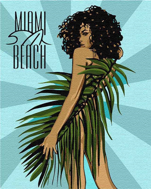Картина для рисования по номерам Идейка Miami Beach 40x50 см (в обложке) (КНО4699)
Картина для рисования по номерам Идейка Miami Beach 40x50 см (в обложке) (КНО4699)