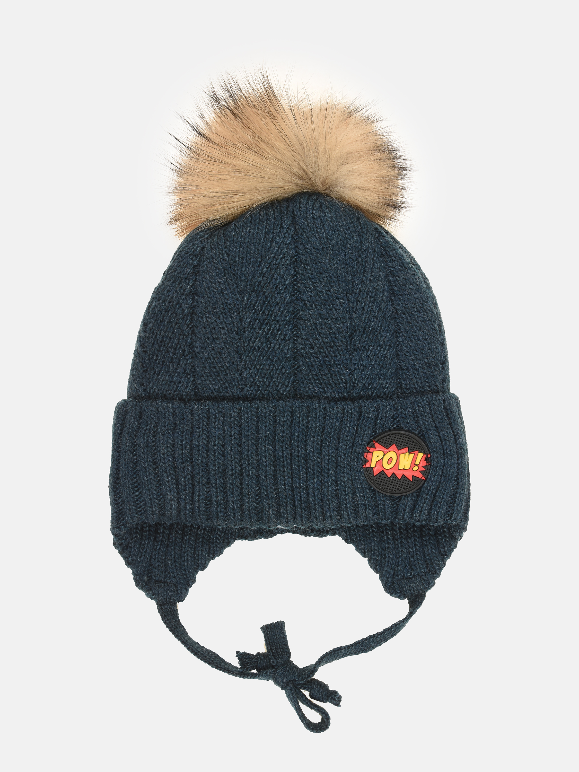 Зимняя шапка с завязками Elf-kids Джексон 52 см Джинс
Зимняя шапка с завязками Elf-kids Джексон 52 см Джинс