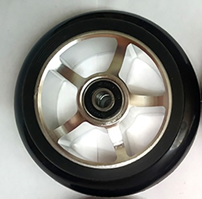 Колесо для трюкового самоката с алюминиевыми спицами Hi-rebound Sport Drive, цвет серебро
Колесо для трюкового самоката с алюминиевыми спицами Hi-rebound Sport Drive, цвет серебро