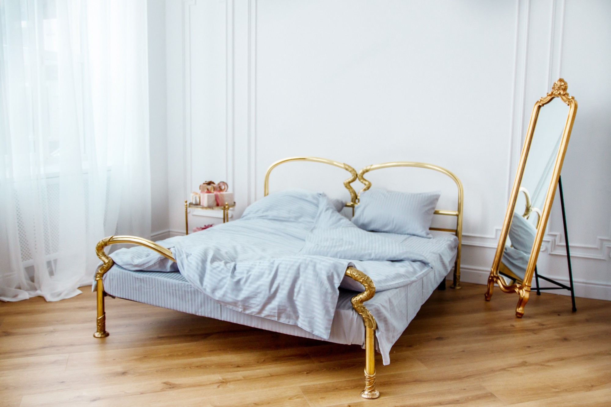 Постельное бельё Textile Hygge сатин страйп 150х220 х 2шт (простынь на резинке) серый 473312001
Постельное бельё Textile Hygge сатин страйп 150х220 х 2шт (простынь на резинке) серый 473312001