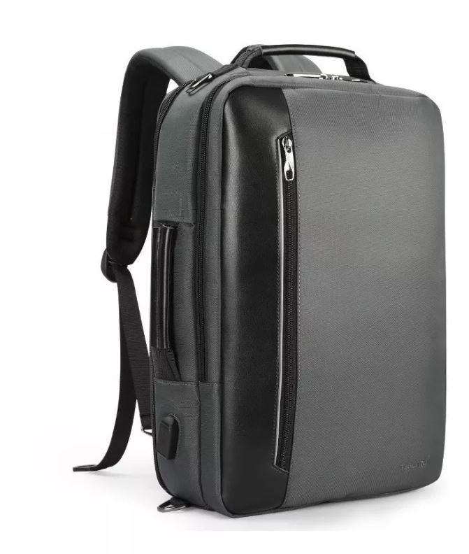 Сумка-рюкзак трансформер Tigernu T-B3639 для ноутбука 15,6" с USB объем 15л. Темно-серая
Сумка-рюкзак трансформер Tigernu T-B3639 для ноутбука 15,6" с USB объем 15л. Темно-серая