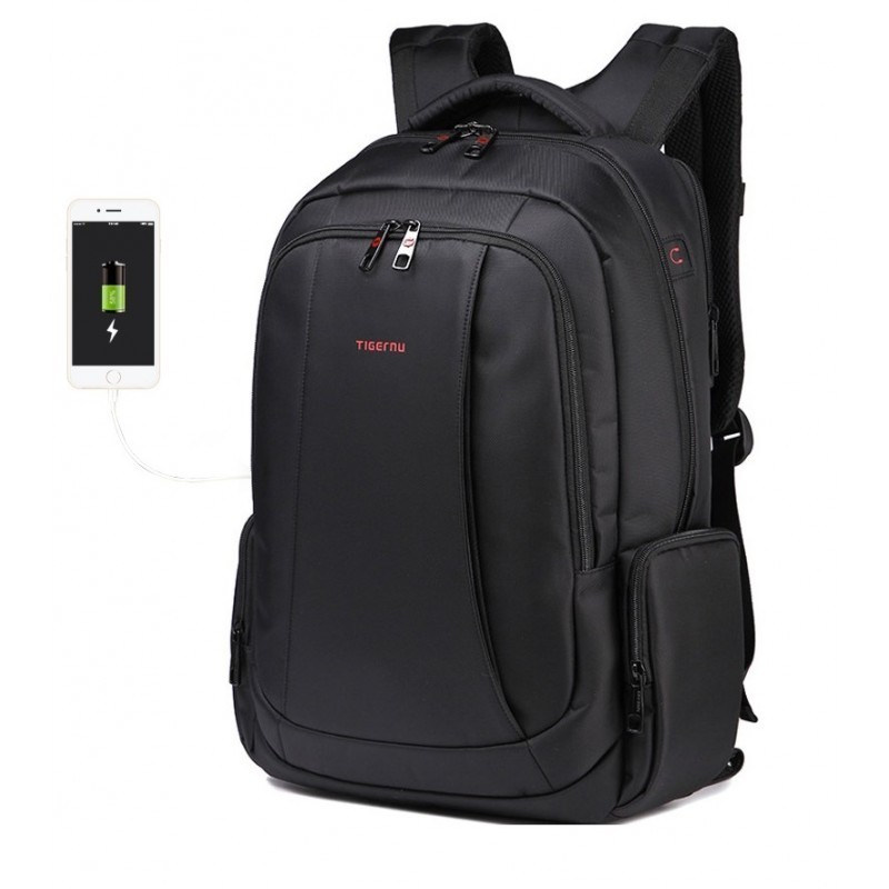 Рюкзак городской Tigernu T-B3143 U для ноутбука 15.6" с USB объем 26л. Черный (кодовый замок в подарок)
Рюкзак городской Tigernu T-B3143 U для ноутбука 15.6" с USB объем 26л. Черный (кодовый замок в подарок)