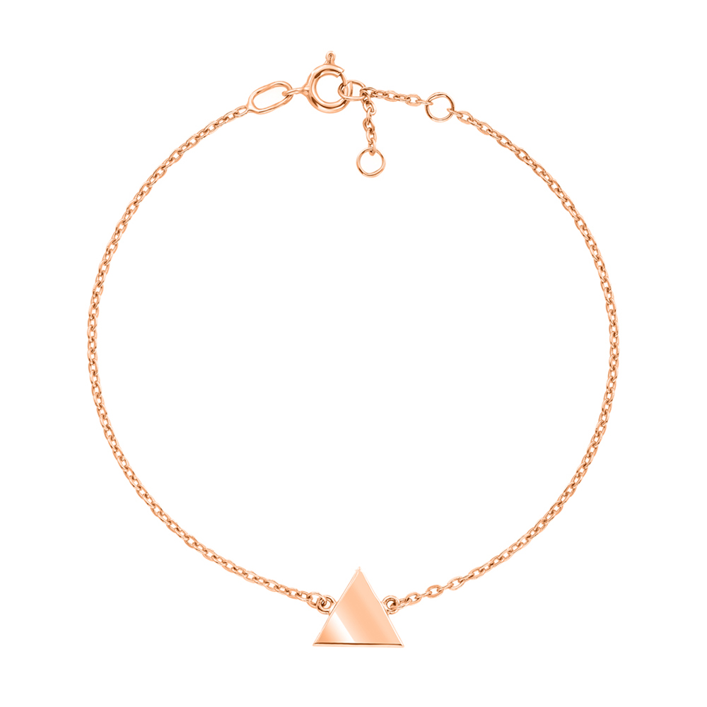 Браслет из красного золота с подвеской 000128095 18 размера
Браслет из красного золота с подвеской 000128095 18 размера