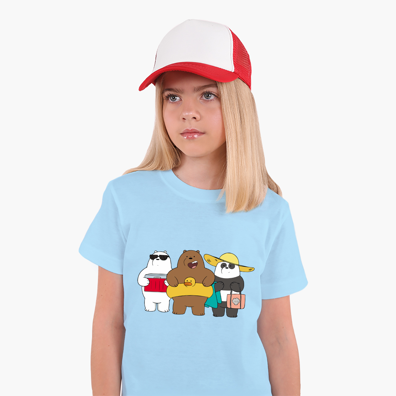 Детская футболка для девочек Вся правда о медведях (We Bare Bears) (25186-2893-32) 104-110 см Хлопок Голубой
Детская футболка для девочек Вся правда о медведях (We Bare Bears) (25186-2893-32) 104-110 см Хлопок Голубой