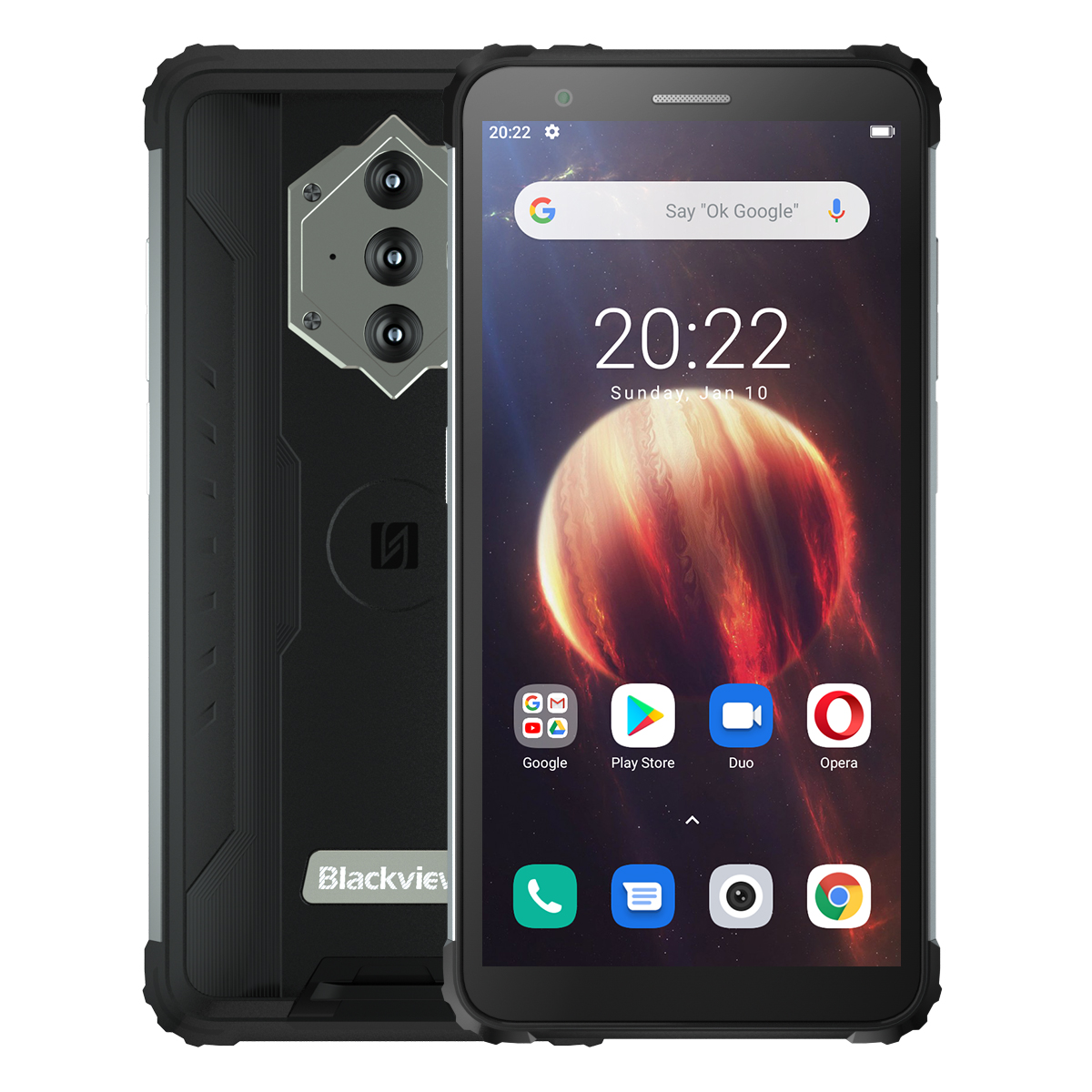 Мобільний телефон Blackview BV6600 black 4/64Gb IP69K 5.7" NFC 8580mAh (1704 zp)
Мобільний телефон Blackview BV6600 black 4/64Gb IP69K 5.7" NFC 8580mAh (1704 zp)