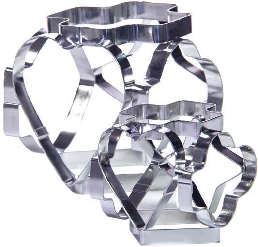 Набор 2 комбинированные формы Fissman Decorator для вырубки печенья 6 в 1 - 12 трафаретов (FN-AY-7424_psg)
Набор 2 комбинированные формы Fissman Decorator для вырубки печенья 6 в 1 - 12 трафаретов (FN-AY-7424_psg)