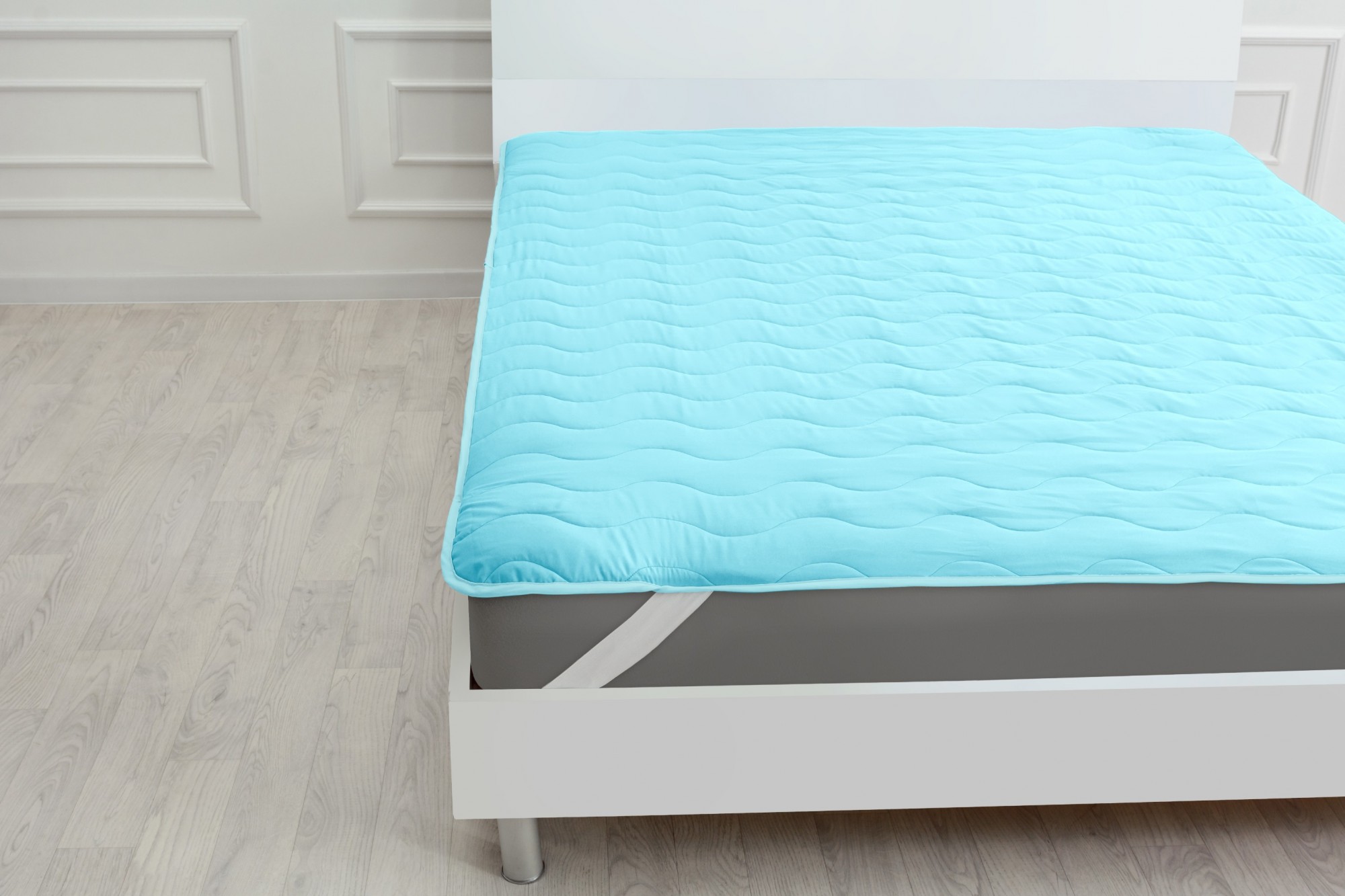 Наматрасник MirSon Cotton №1719 150x200 см Eco Light Blue обычный на резинке по углам
Наматрасник MirSon Cotton №1719 150x200 см Eco Light Blue обычный на резинке по углам
