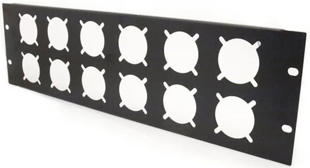Панель 3 Unit 19" с отверстиями под 12хSchuko Penn Elcom R1284/3Uk-12 сталь 1,2 чёрная
Панель 3 Unit 19" с отверстиями под 12хSchuko Penn Elcom R1284/3Uk-12 сталь 1,2 чёрная