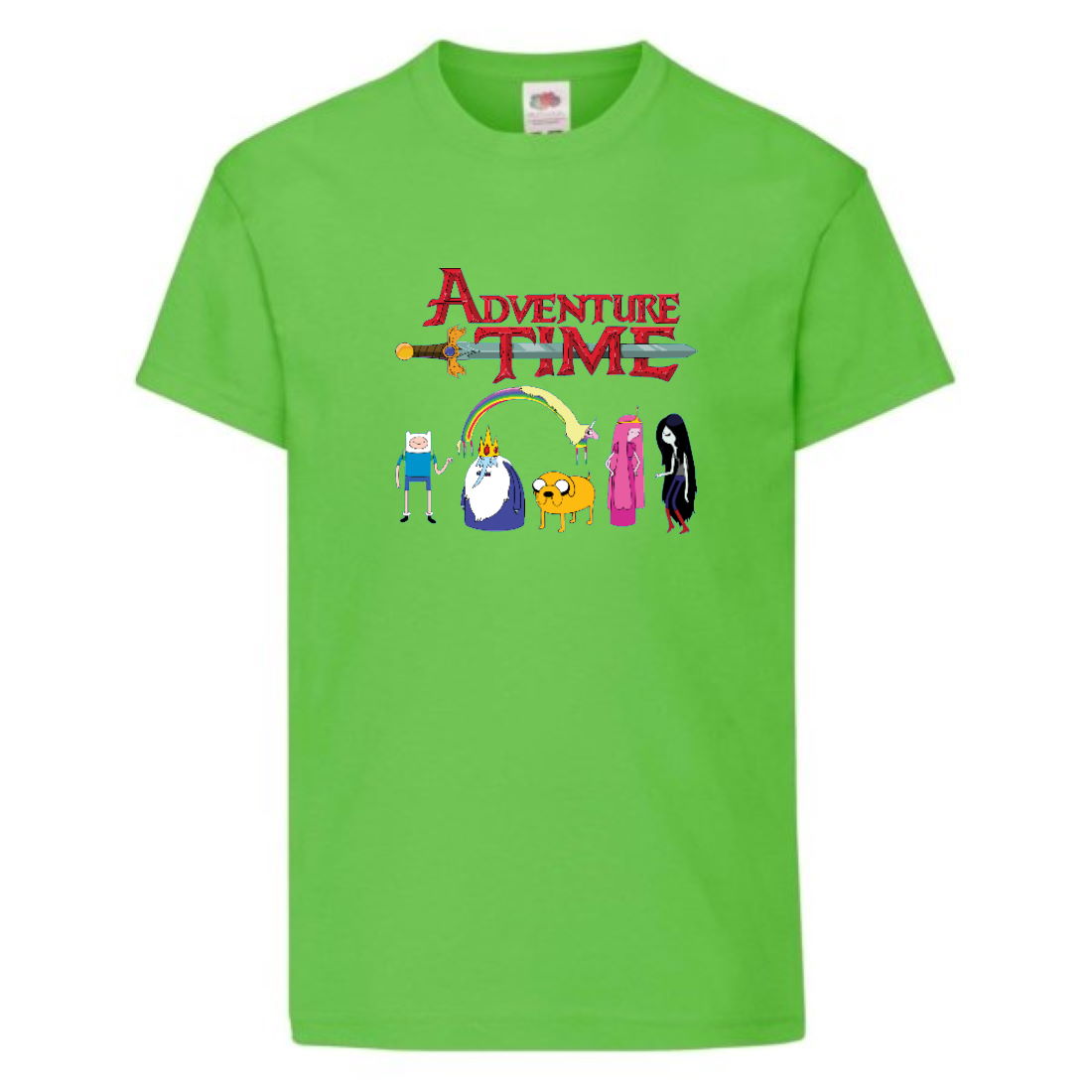 Футболка детская Время Приключений 0022 (Adventure Time) светлозеленая (ADT lgrn 0022) 128 см
Футболка детская Время Приключений 0022 (Adventure Time) светлозеленая (ADT lgrn 0022) 128 см