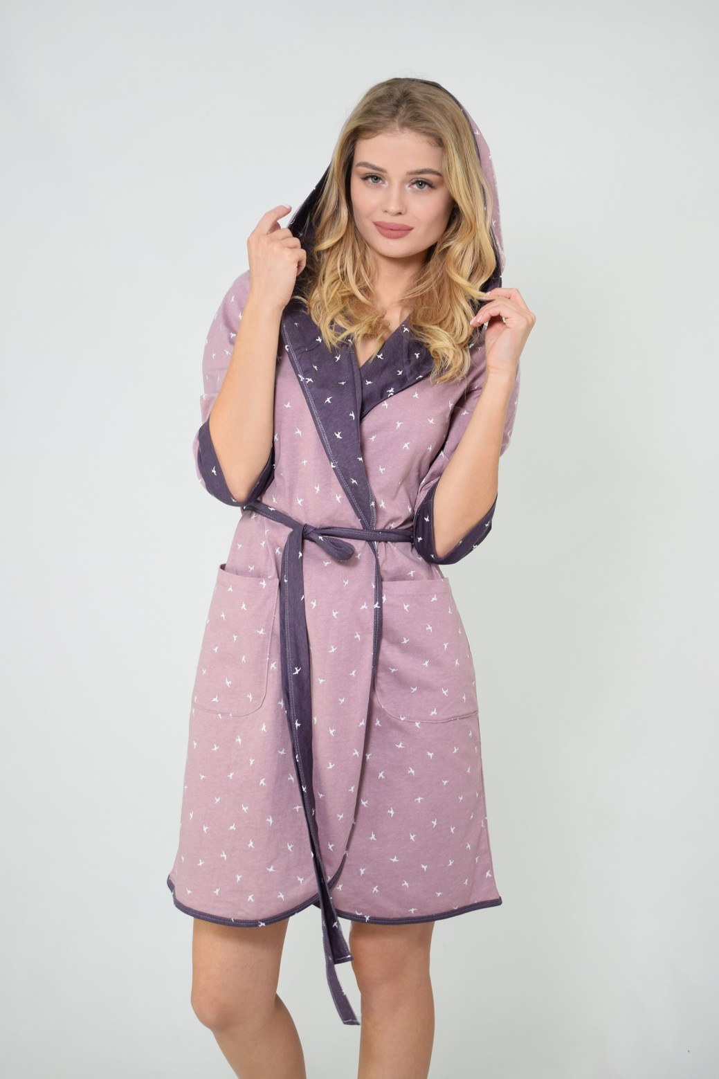 Халат женский N.EL. Принт ласточка пудра S (арт 1328-09)
Халат женский N.EL. Принт ласточка пудра S (арт 1328-09)