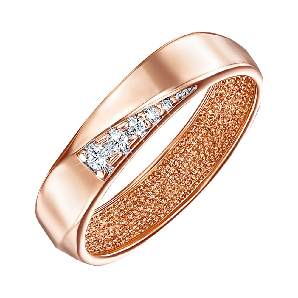 Обручальное кольцо из красного золота с кристаллами Swarovski и родированием 000138574 16.5 размера
Обручальное кольцо из красного золота с кристаллами Swarovski и родированием 000138574 16.5 размера