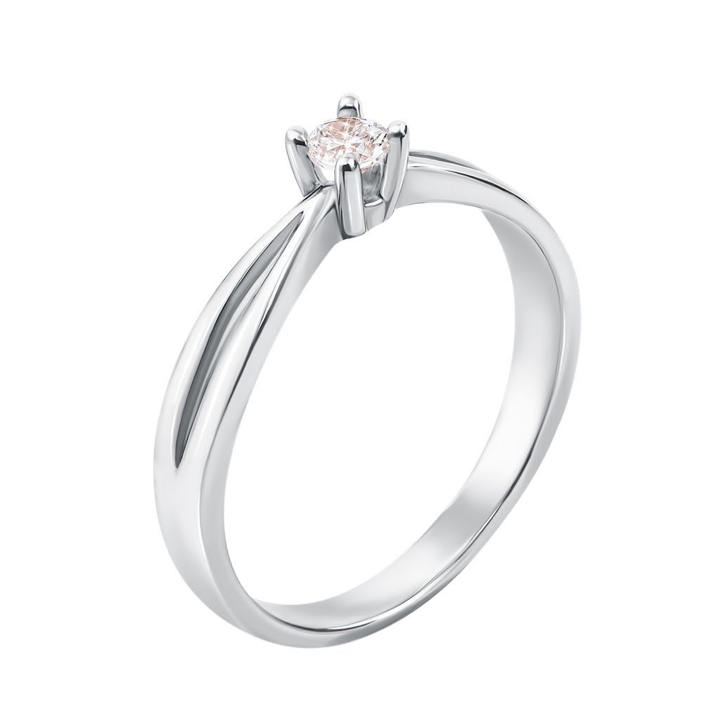 Помолвочное кольцо из белого золота с кристаллом Swarovski 000132779 16 размера
Помолвочное кольцо из белого золота с кристаллом Swarovski 000132779 16 размера