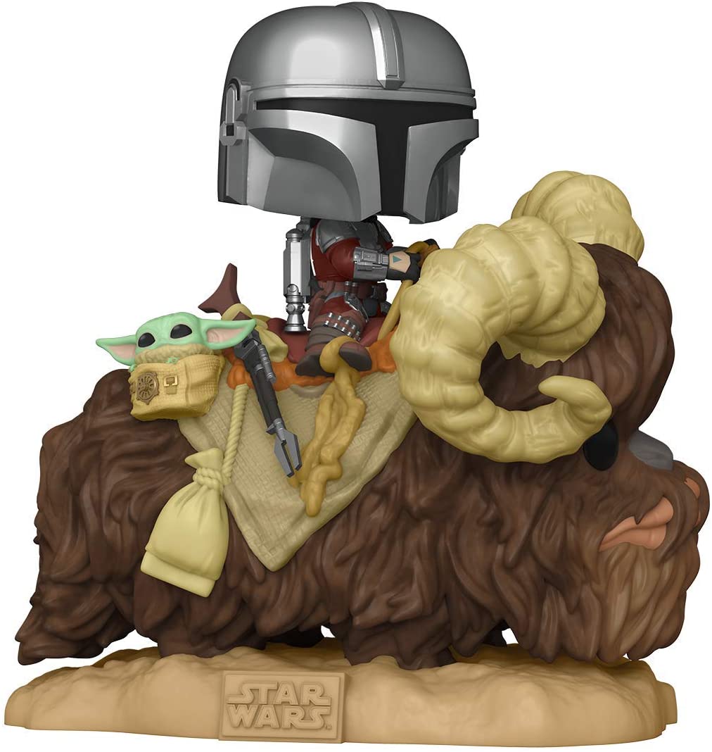 Фигурка Фанко Мандалорец на банте и малыш Йода №416 Mandalorian on Bantha with Child 52373
Фигурка Фанко Мандалорец на банте и малыш Йода №416 Mandalorian on Bantha with Child 52373
