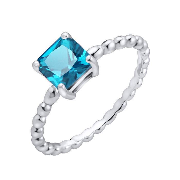 Серебряное кольцо с голубым топазом 000135857 16.5 размера
Серебряное кольцо с голубым топазом 000135857 16.5 размера