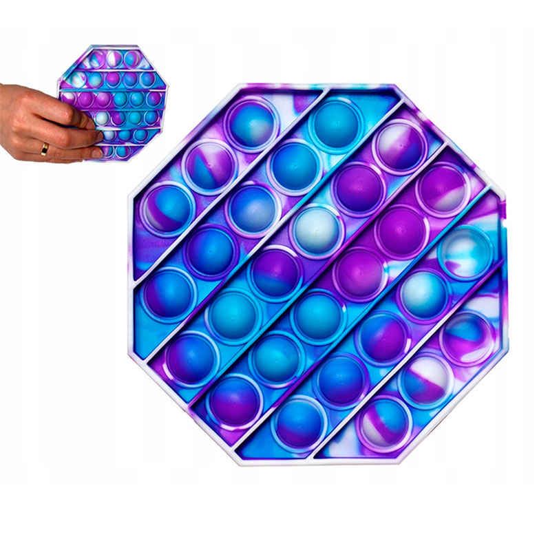 Игрушка антистрес Pop It, сенсорная игрушка Фигура fidget, поп-ит, popit - Вечная пупырка сине-фиолетовая
Игрушка антистрес Pop It, сенсорная игрушка Фигура fidget, поп-ит, popit - Вечная пупырка сине-фиолетовая