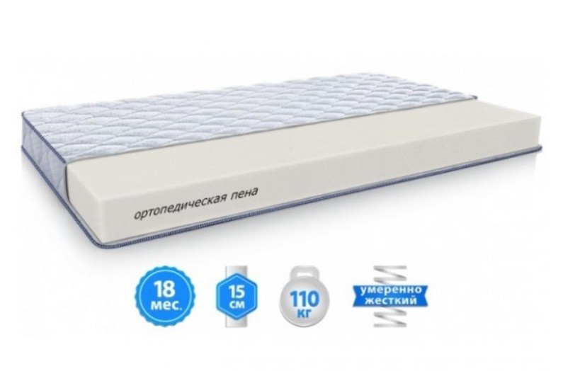 БЕСПРУЖИННЫЙ Матрас Sleep&Fly LANTAN 160x190 см 15 см ВЫСОТА, EMM Sleep&Fly Silver Edition LANTAN , Ортопедический , Двуспальный, Высокий
БЕСПРУЖИННЫЙ Матрас Sleep&Fly LANTAN 160x190 см 15 см ВЫСОТА, EMM Sleep&Fly Silver Edition LANTAN , Ортопедический , Двуспальный, Высокий