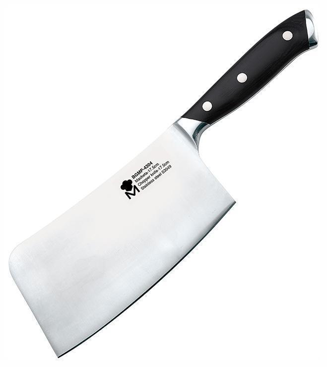 Топорик кухонный Bergner Master Pro Stuttgart 17.5см, нержавеющая сталь (BGMP-4304_psg)
Топорик кухонный Bergner Master Pro Stuttgart 17.5см, нержавеющая сталь (BGMP-4304_psg)